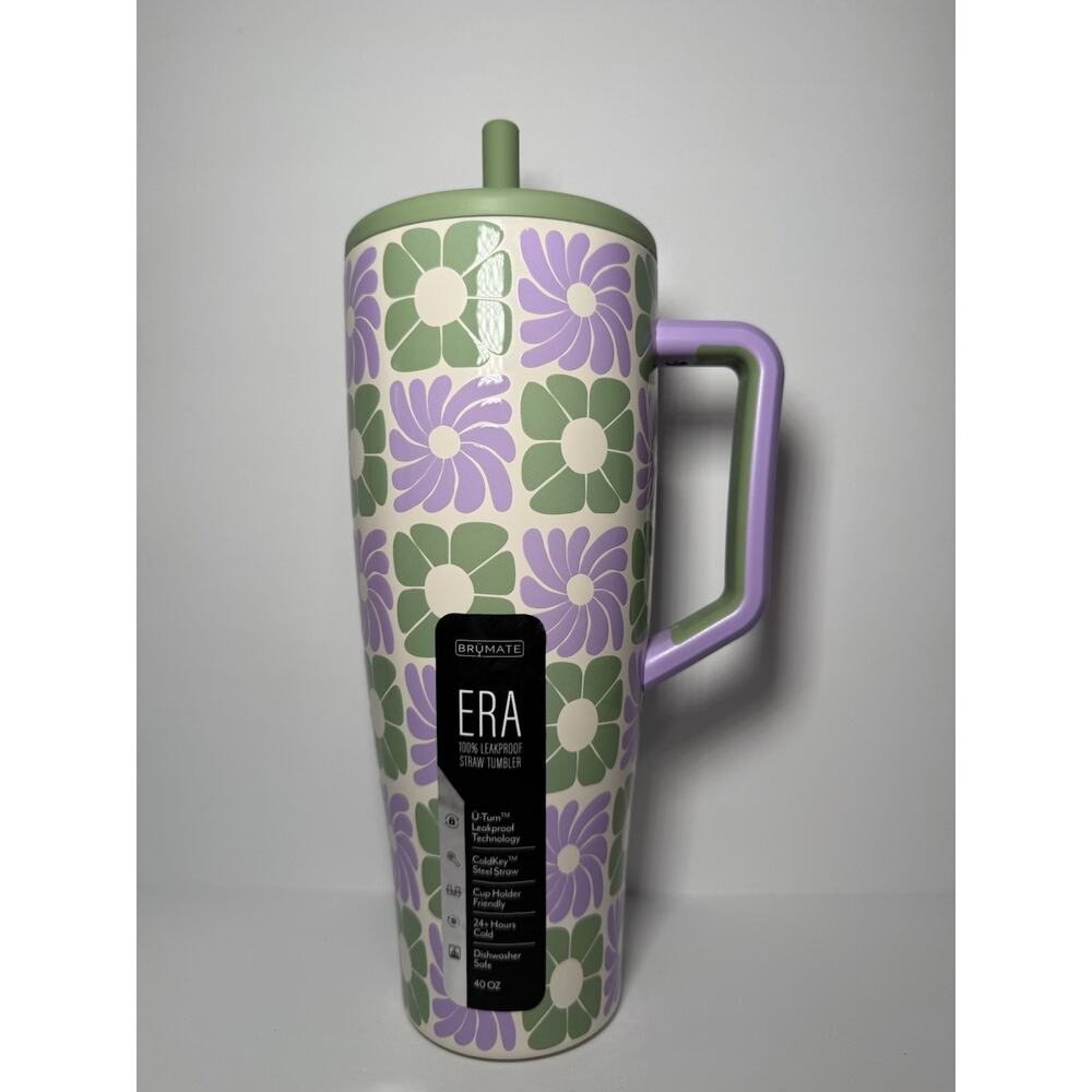 BruMate X Whole Foods Limited Edition PETAL PARADE 40oz Era Tumbler BNWT